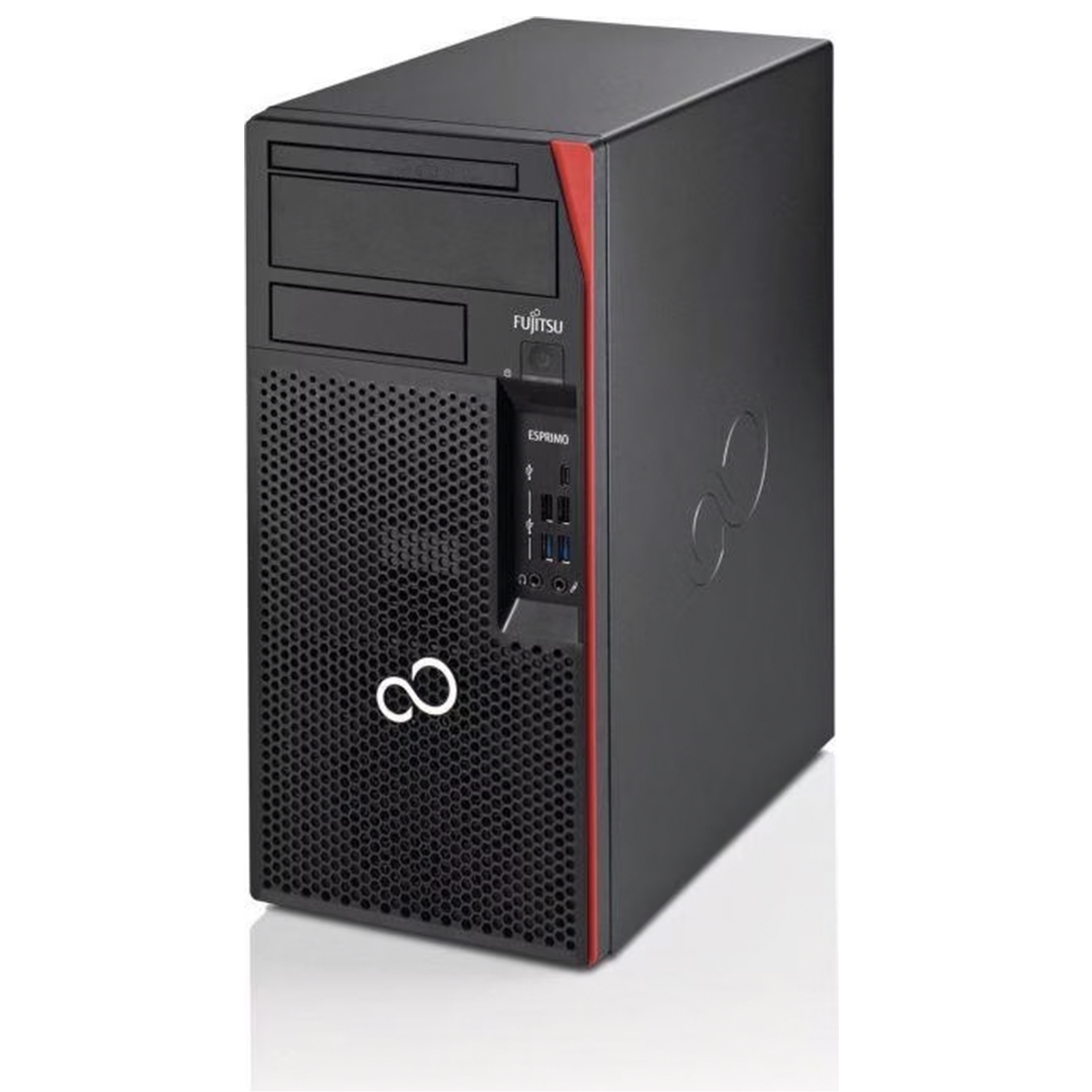 Fujitsu Esprimo P957 Tower ricondizionato Grado A con DisplayPort e DVI-D