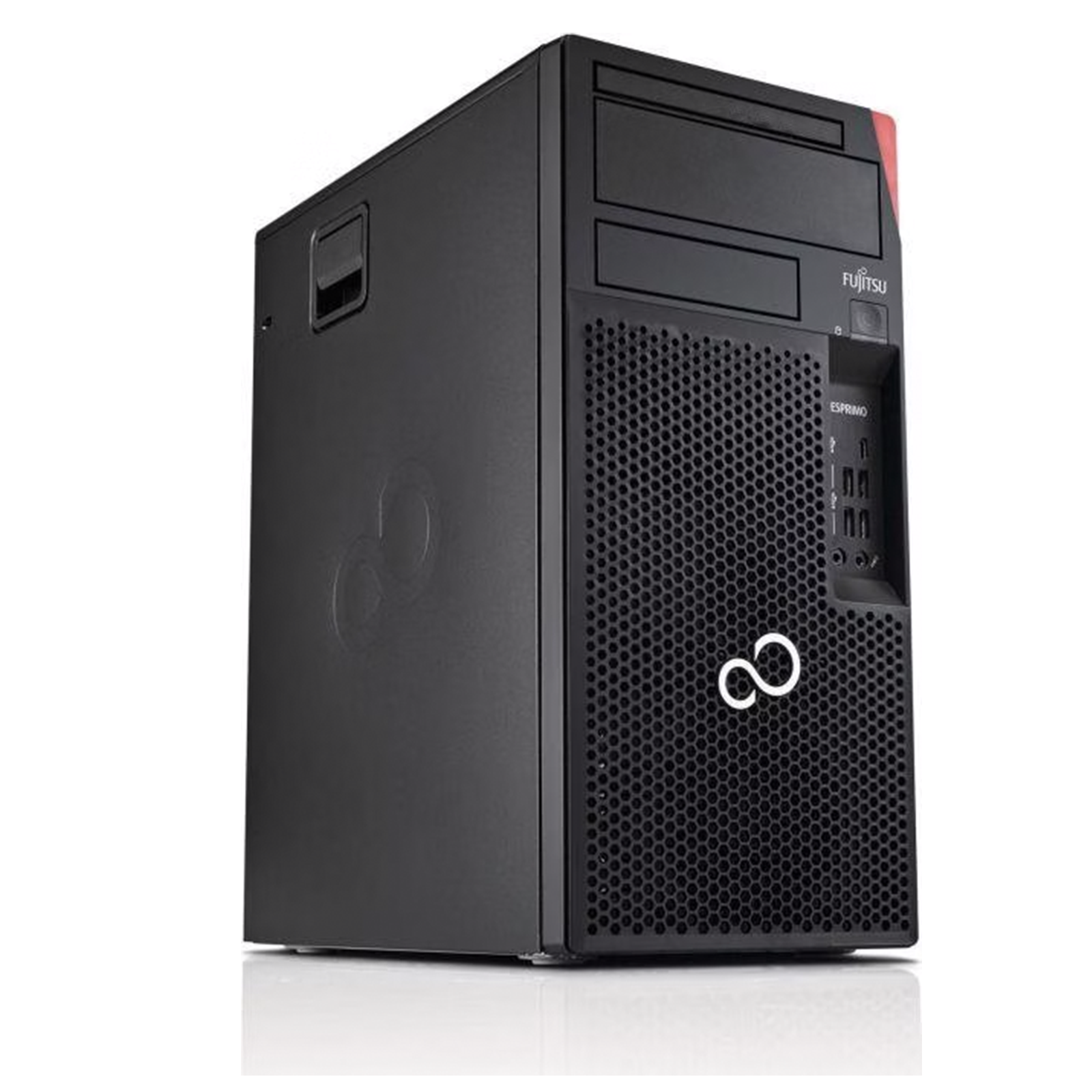 PC desktop Fujitsu Esprimo P957 Tower 8GB DDR4 con porte USB e USB-C
