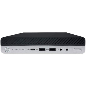 HP EliteDesk 800 G5 Mini PC HP i5-9400T 16GB RAM con porte USB-C frontali
