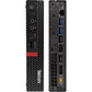 Vista laterale Lenovo ThinkCentre M720q Tiny rigenerato mini PC business