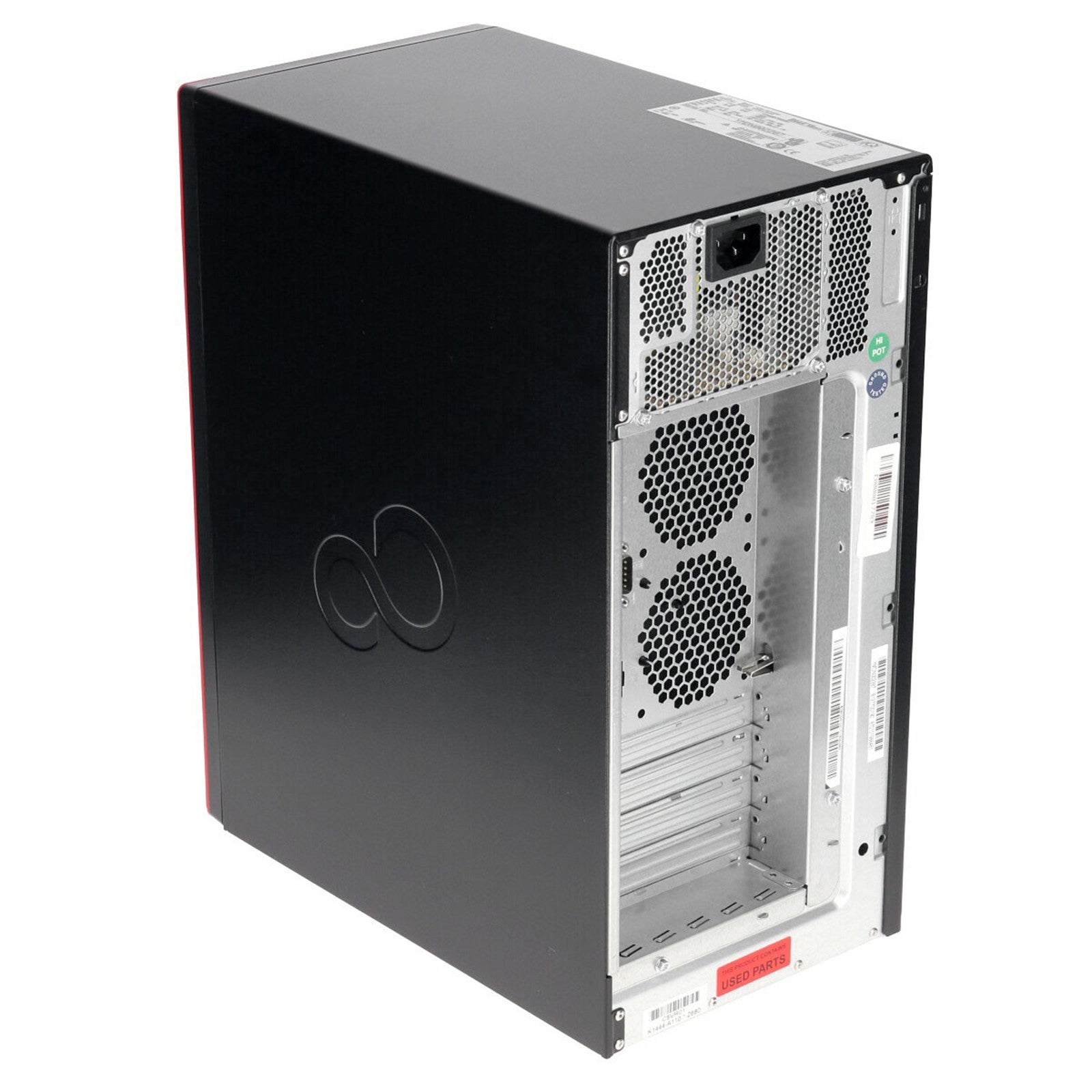 Fujitsu Esprimo P757 Tower rigenerato con uscite video DisplayPort e DVI-D