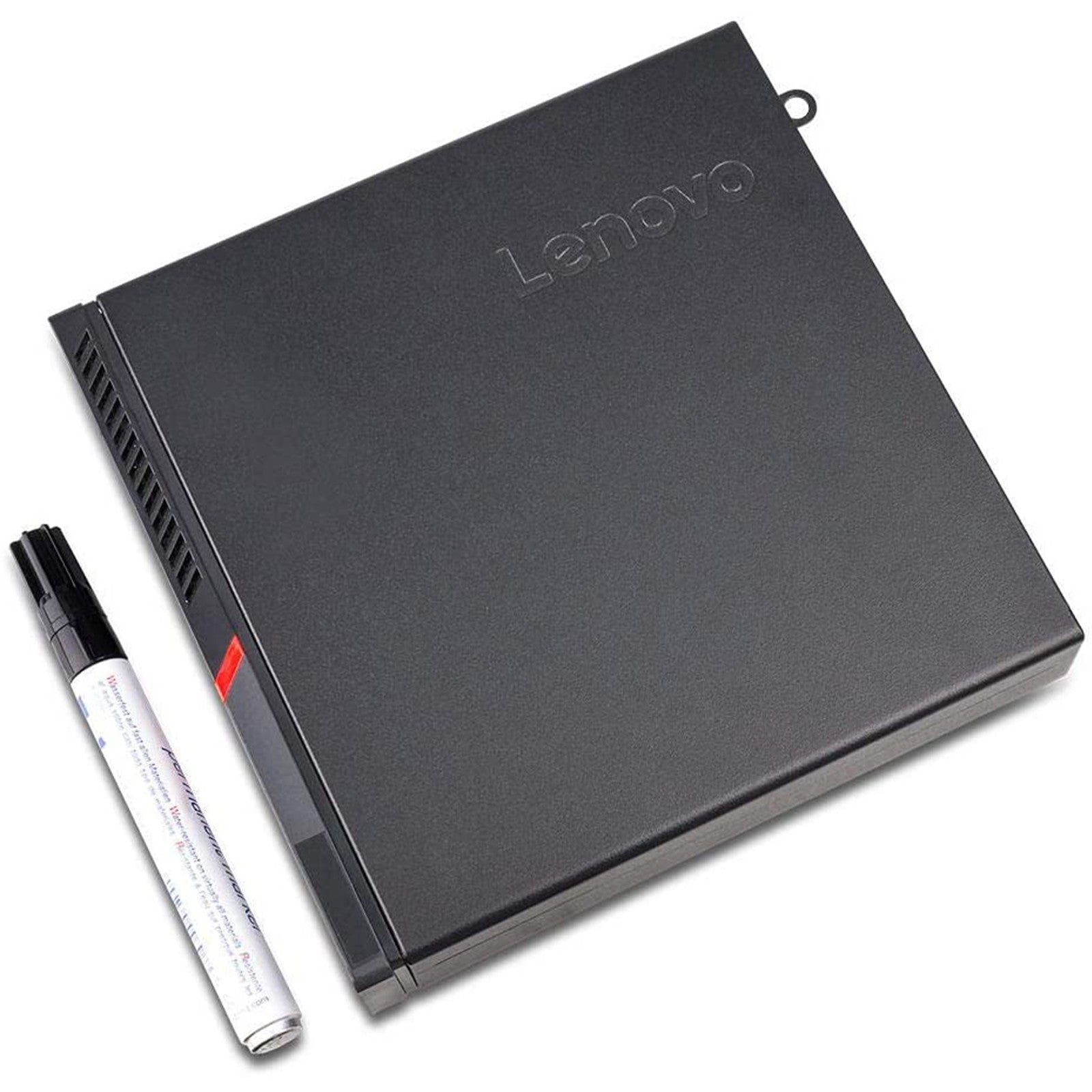 Frontale Lenovo ThinkCentre M900 Tiny con 2 USB 3.0 e audio